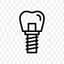 Dental Implants icon - Professional dental services in Walnut, CA